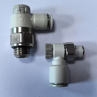 Pneumatische Rohrverbindungen mit schwarzer G1/2 - Portgröße für langlebige und undichte Verbindungen in pneumatischen Systemen